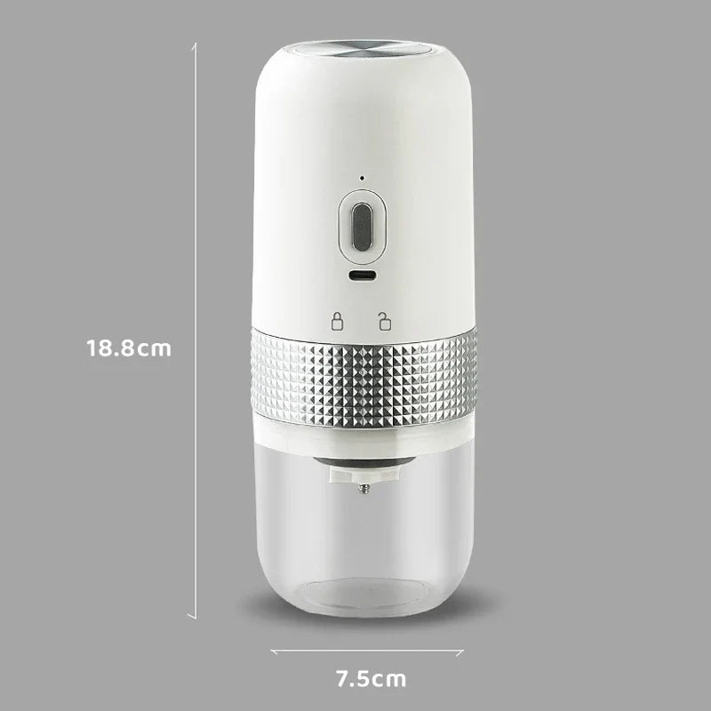 Elektrische Kaffeemühle Typ C USB Ladung Professionelle Keramik Mahlkern Kaffeebohnen Mühle Tragbare Kaffeemaschine Zubehör