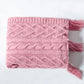 Frendorf | HeartKnit Kuscheldecke aus Chenille | Strickdesign | Für Bett & Sofa | Weich & Gemütlich