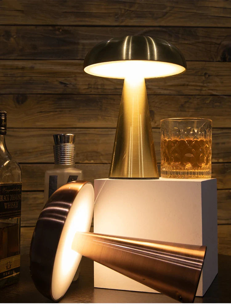 Frendorf | Metall Pilz Lampe