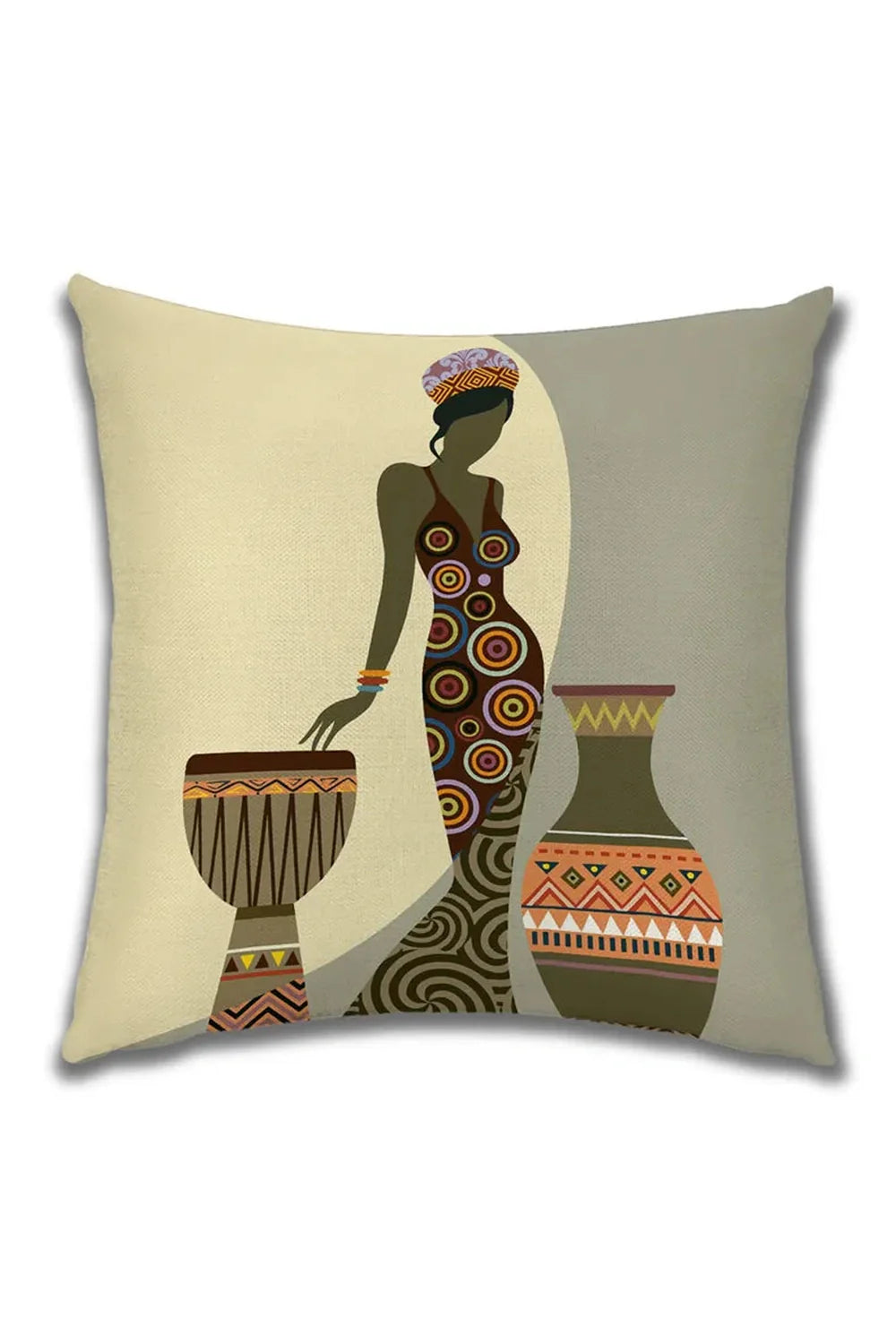 Afrikanische Damen-Kissenbezug