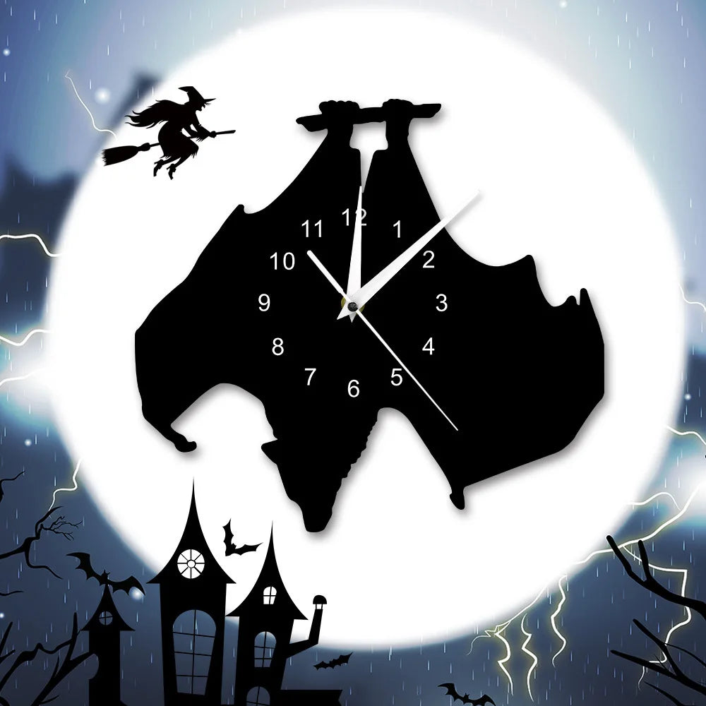 Frendorf | TickTale Kinderzimmer Wanduhr | Kreative Uhr mit süßem Design | Stille Wanduhr für Schlafzimmer & Spielzimmer
