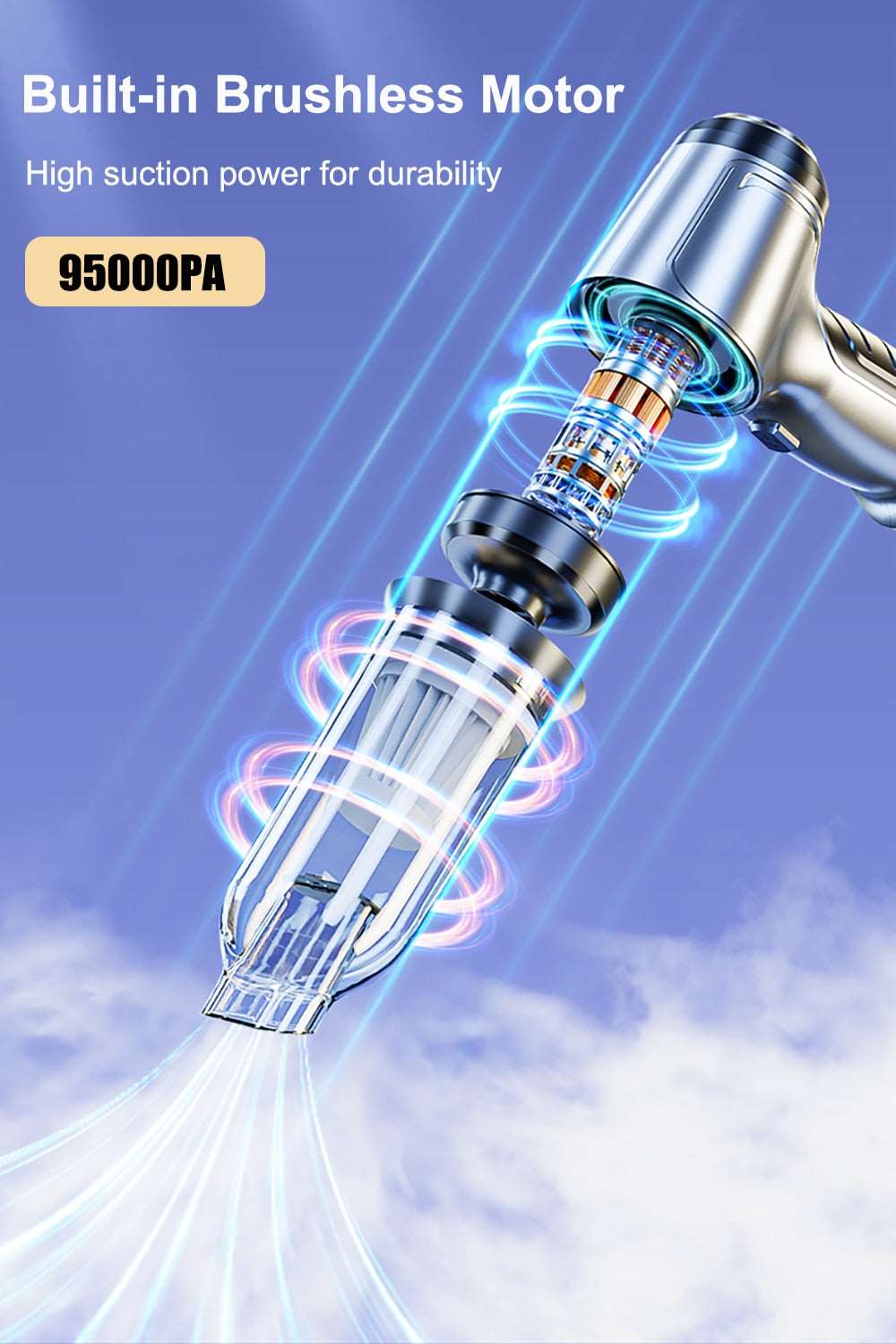 Frendorf | Autostaubsauger 95000PA PROFESSIONELLE VERSION