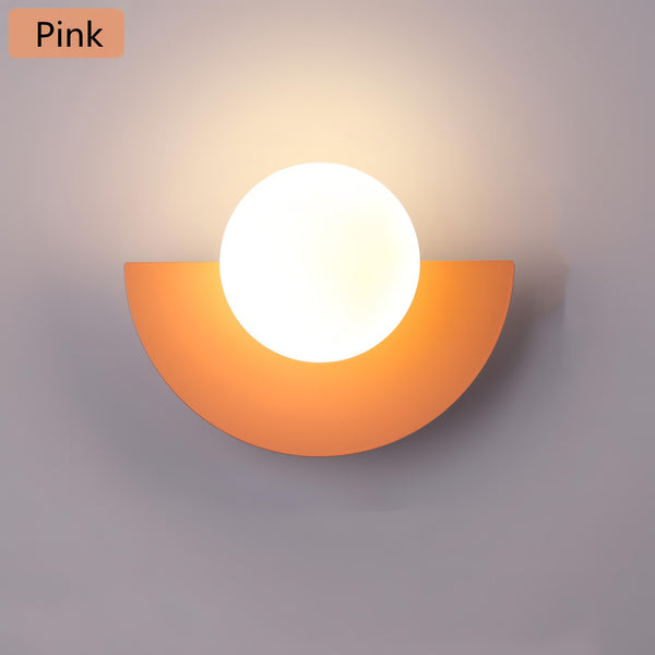 Everest - Nordische Halbrunde Wandlampe