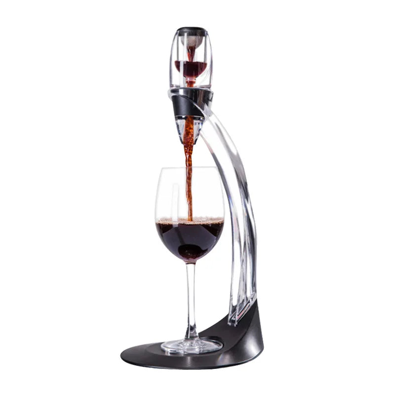 Weinbelüfter, Dekanter, Ausgießer, Set mit Filtern, Luftreiniger, Standdiffusor, Luftbelüfter, Sieb, Belüfter, Wein für die Esszimmerbar