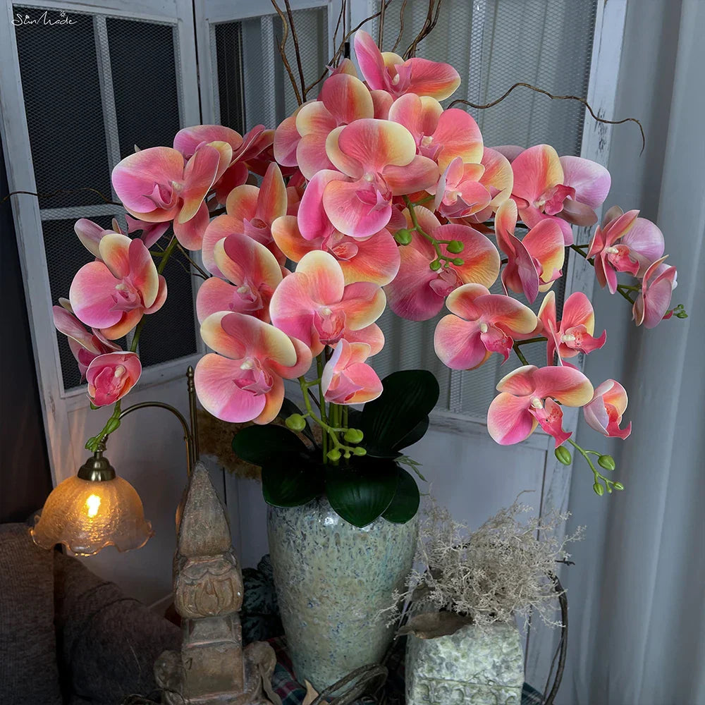 Frendorf | Künstliche bunte Orchideenblumen