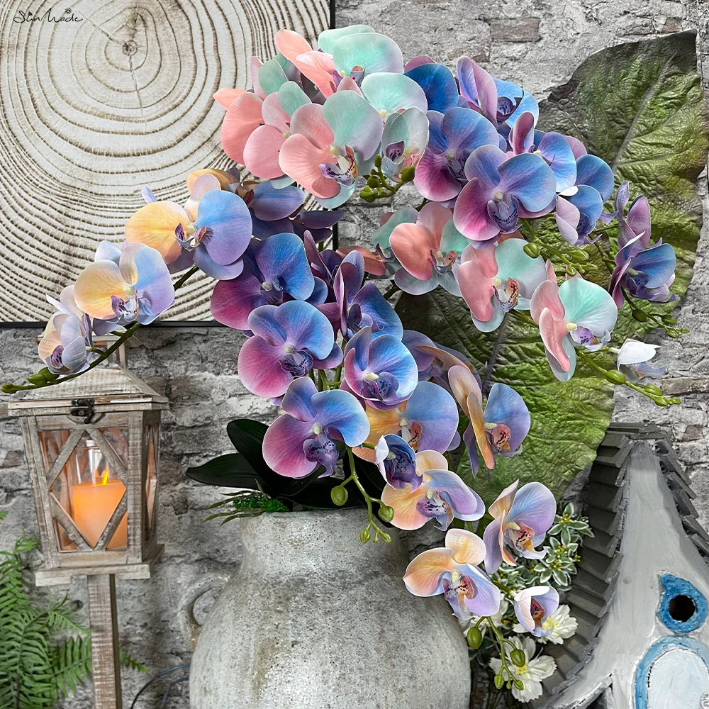 Frendorf | Künstliche bunte Orchideenblumen