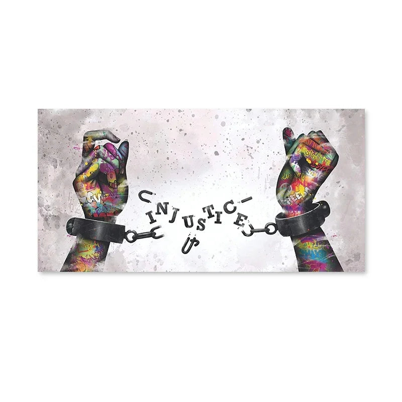 Nordic Minimalist Wall Art Bank Graffiti Funny Two Kids HD Canvas Poster Print Home Bedroom Living Room Decoration Gifts