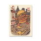 Japanische Lebensmittel Nudeln Moderne Küche Poster Dekoration Getränke Ramen Cartoon Leinwandmalerei Retro Bar Wandkunst Druck Bilder