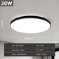 Frendorf | Moderne LED-Deckenlampe – 18W/30W/40W/72W Runde Deckenleuchte für Wohnzimmer, Schlafzimmer, Küche und Badezimmer