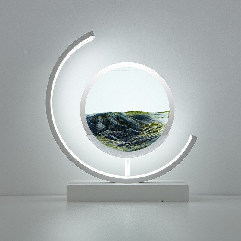 CalmSphere | Beruhigende & Faszinierende Sand-Bordlampe