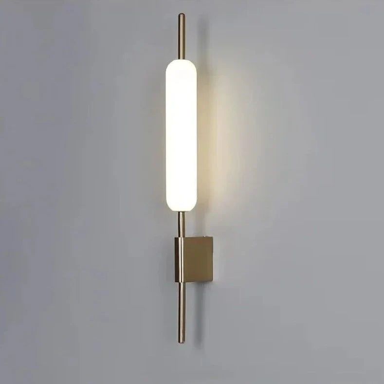 Frendorf | AuraGold – Elegante Gold Wandlampe für LED-Beleuchtung