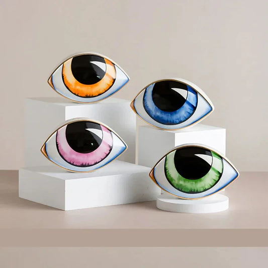 Frendorf | Mystic Eye Skulptur Keramische Wohnkultur