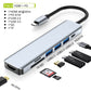 Thunderbolt 3 USB-C Hub mit HDMI, PD, SD/TF für MacBook Air M1 und iPad Pro