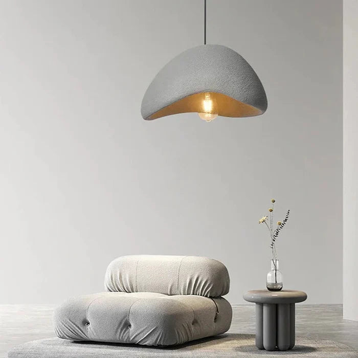 Frendorf | ZenGlow Wabi Sabi Pendelleuchte | Minimalistisches Design | Elegante Hängeleuchte für Wohnzimmer & Esszimmer