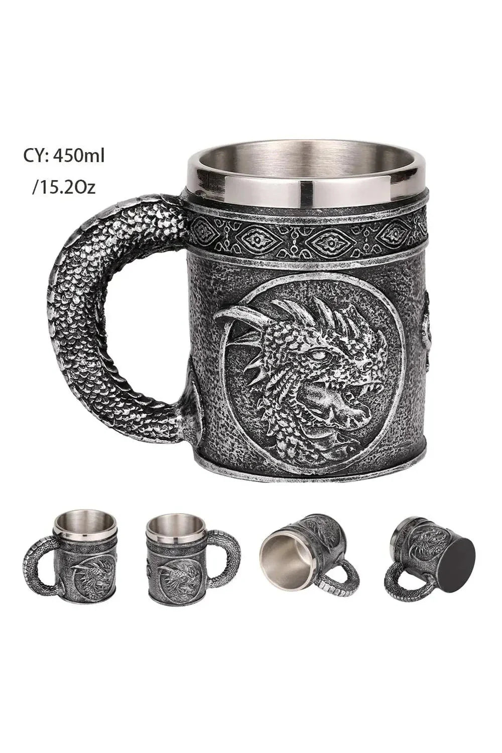 Skull Viking Bierbecher