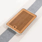 GIANXI Bamboo Tea Tray Home Living Room Kungfu Tea Set Small Tea Tray Draining Dry Soaking Table Storage Wet And Dry Use
