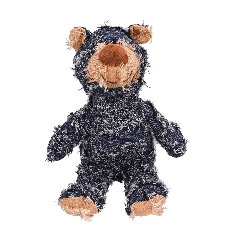 Unzerstörbares Teddybär-Spielzeug für energiegeladene Hunde