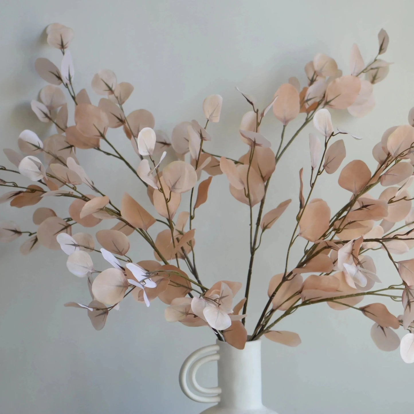 Frendorf | FloraLuna Künstlicher Lunaria-Zweig | Elegante Deko-Zweige für Zuhause | Hochwertige Kunstpflanze