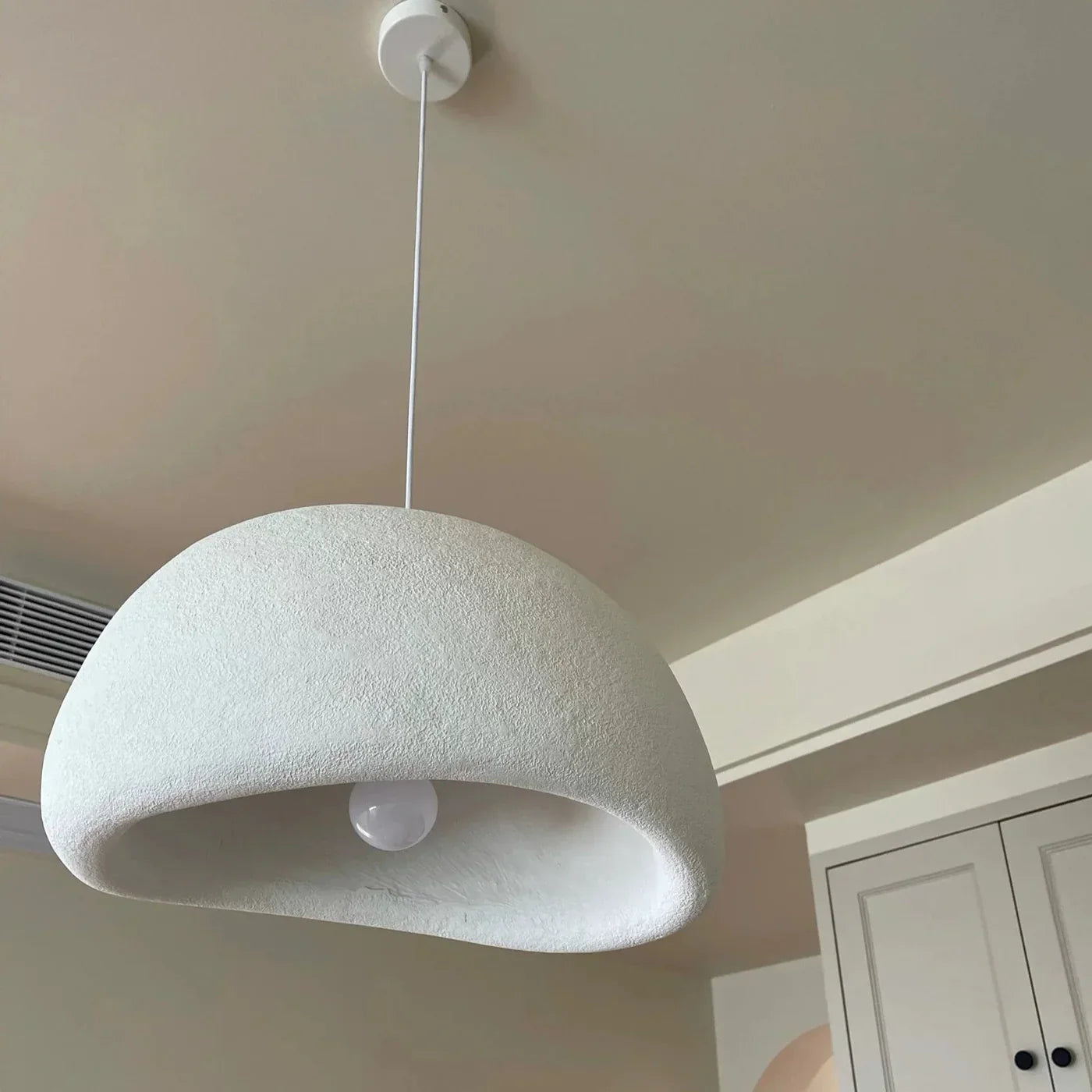 Frendorf | ZenGlow Wabi Sabi Pendelleuchte | Minimalistisches Design | Elegante Hängeleuchte für Wohnzimmer & Esszimmer
