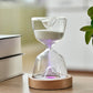 Frendorf | TimelessGlow - Elegante LED Sanduhr-Nachtlampe mit Fernbedienung