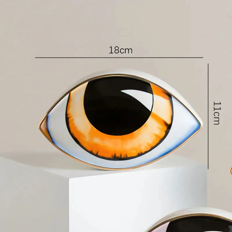 Frendorf | Mystic Eye Skulptur Keramische Wohnkultur
