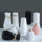 Moderne elegante Blumenvasen