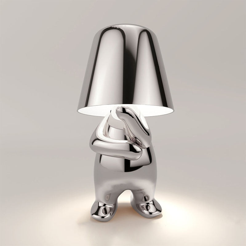 Frendorf - Künstlerische Moderne LED Tischlampe | Dimmbare Beleuchtung je nach Stimmung
