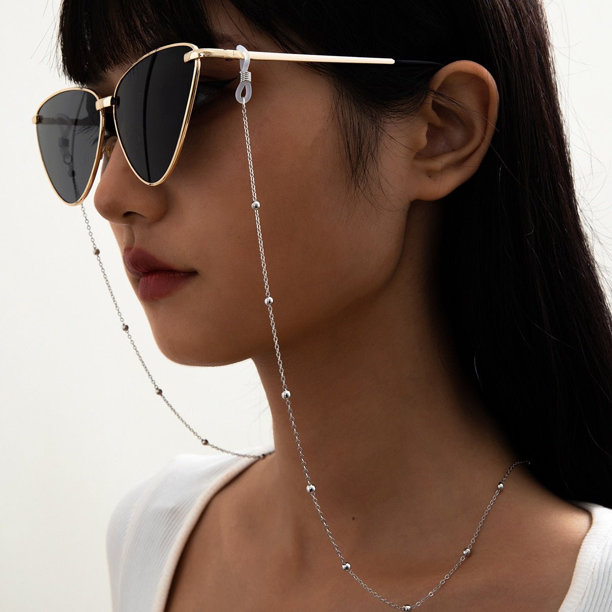 Frendorf | Perlen Sonnenbrillen Kette Brillenhalter