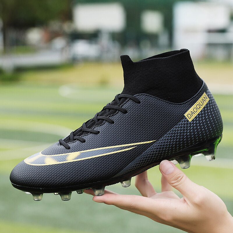 Frendorf | Turf Fußballschuhe Hohe Knöchel Futsal Männer Ag Tf Outdoor Atmungsaktive Fußball Stiefel Rutschfeste Trainer
