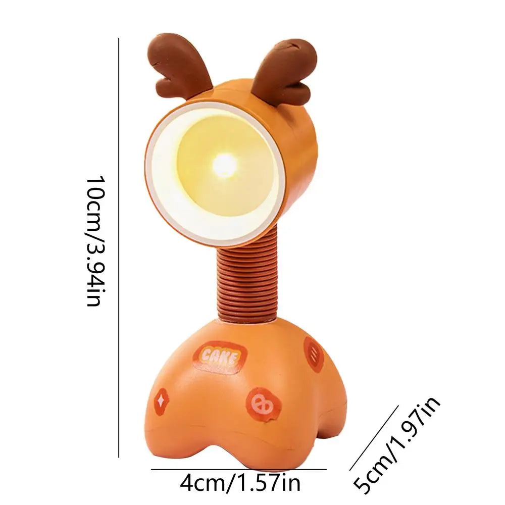 Frendorf | Mini Pet Magnetische Einziehbare Nacht Tischlampe