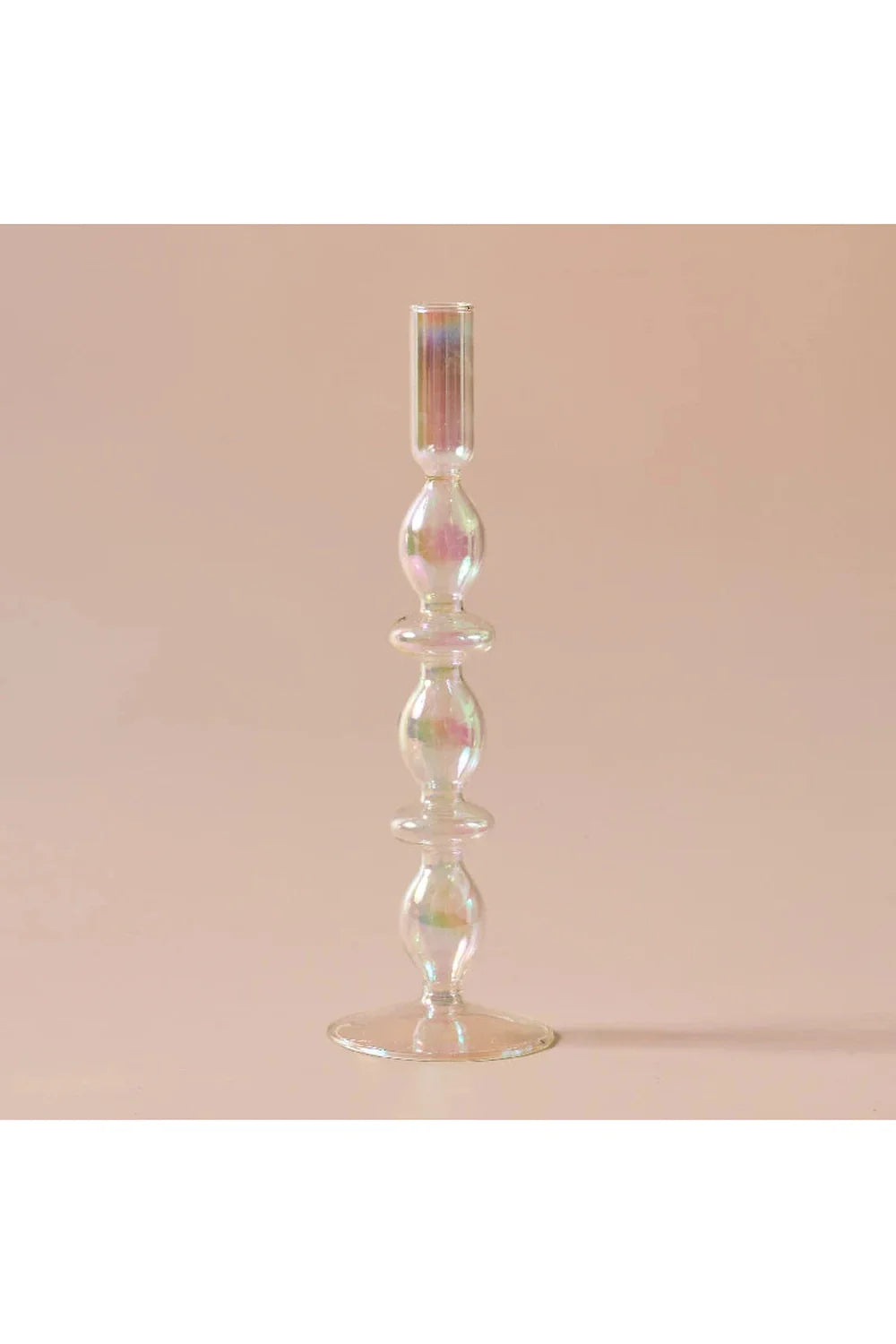 Regenbogen Glas Kerzenhalter