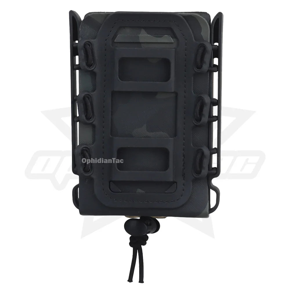 Taktischer Fast Mag Flexibel Molle | 5.56 Magazin Tasche Träger | für AK 74/47 AR M4 | Gewehr Pistolen Magazin Halter | 5.56/7.62 Mag Tasche