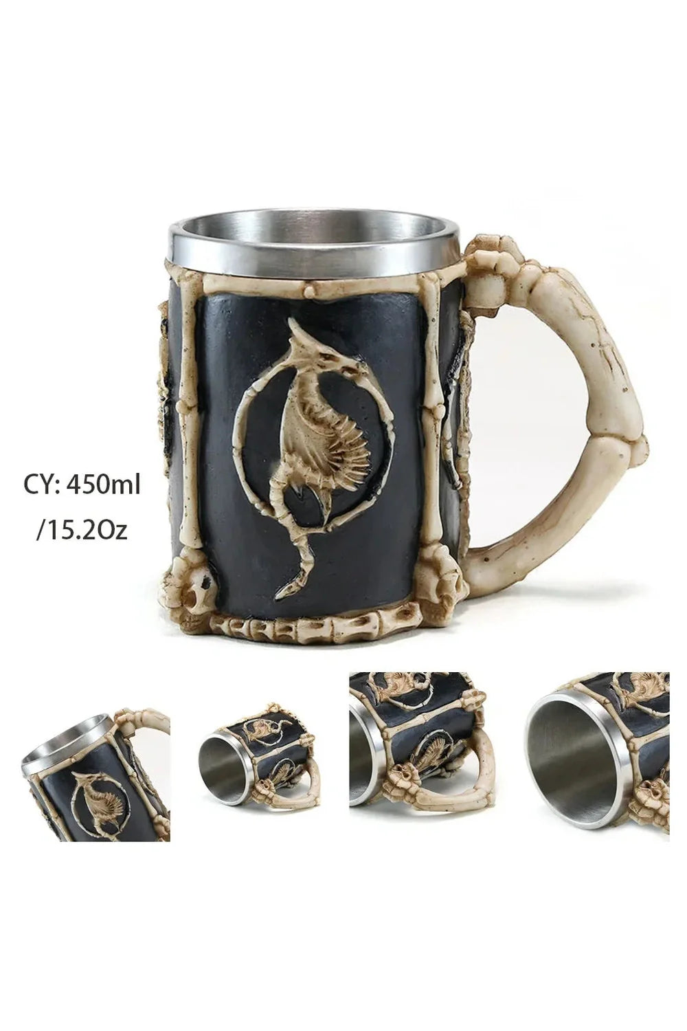 Skull Viking Bierbecher