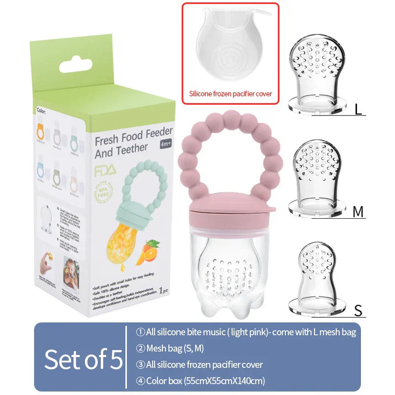 Frendorf | Frucht-Schnuller für Babys – Sicheres Kauen & Selbstständiges Essen lernen (1+1 GRATIS Aktion)