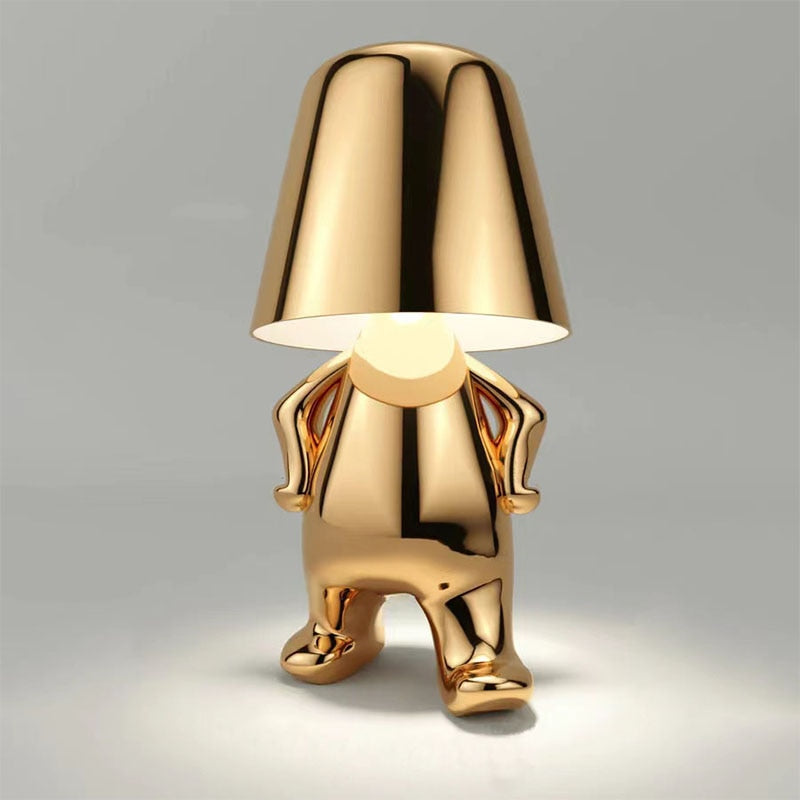 Frendorf - Künstlerische Moderne LED Tischlampe | Dimmbare Beleuchtung je nach Stimmung