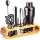 Frendorf | MixArt Metallisches Bar-Set | Elegantes Cocktail- und Barkeeper-Set | Perfekte Getränke leicht gemacht