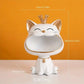 Fortune Crown Big Mouth Cat Eingang Schlüsselablage Dekoratives Ornament, Licht Luxus Einweihungsgeschenk Skulptur