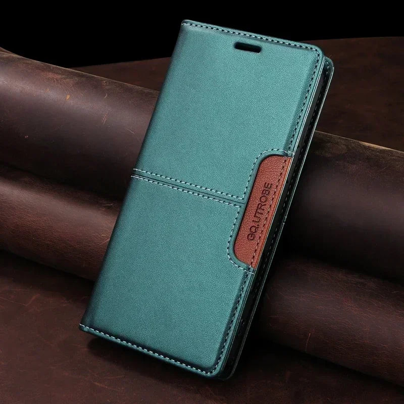 Frendorf | RFID Leder Google Pixel Magnetische Flip Cover Geldbörse Hülle