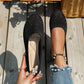 Frendorf | Frauen Rundzehen-Flachschuhe Einfarbige Strickslippers Legere Atmungsaktive Ballerinas Frauen Flachschuhe Loafers Frauen