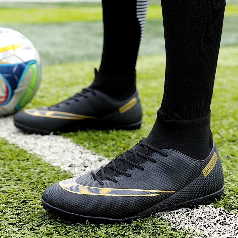 Frendorf | Turf Fußballschuhe Hohe Knöchel Futsal Männer Ag Tf Outdoor Atmungsaktive Fußball Stiefel Rutschfeste Trainer