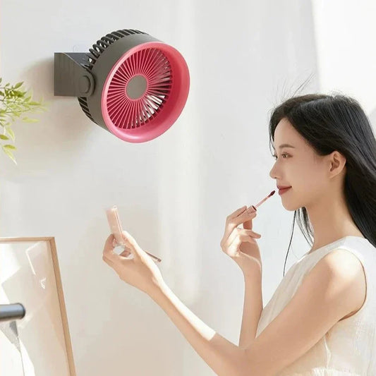 Frendorf | Brisano Mini Ventilator | 3600 mAh Akku | 4 Stufen & USB | Kompakt & BPA-frei