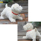 Frendorf | TerriCraft West Highland Terrier Figur | Harz Hundemodell | Deko für Zuhause & Auto