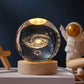 3D Mondkristallkugel Lampe