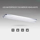 Moderne LED Badezimmer Spiegel Wandlampe - 9W/12W Edelstahl Vanity Lichtarmatur