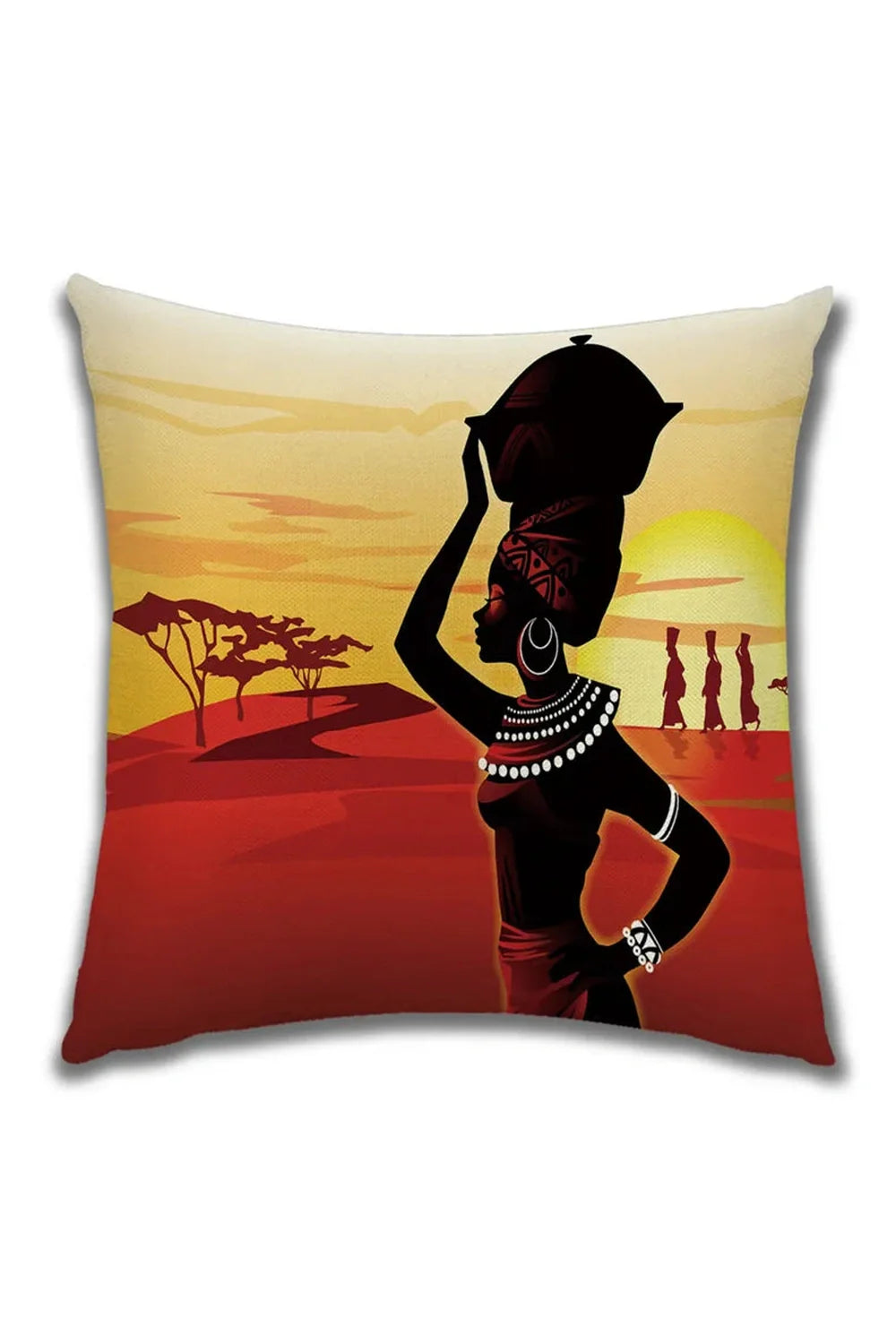 Afrikanische Damen-Kissenbezug