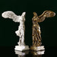 Vilead Geflügelte Siegesgöttin, griechische Statue im Retro-Stil, Objekt für Büro, Schreibtisch, Dekoration, Zubehör, Wohnzimmerregal, Innenregal, Dekor