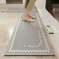 2PCS Küchenbodenmatte Diatom Mud Pad Super Absorbierend Badezimmermatte Rutschfester Teppich Küchenmatten Abwischbar Waschbar Lange Streifenmatte