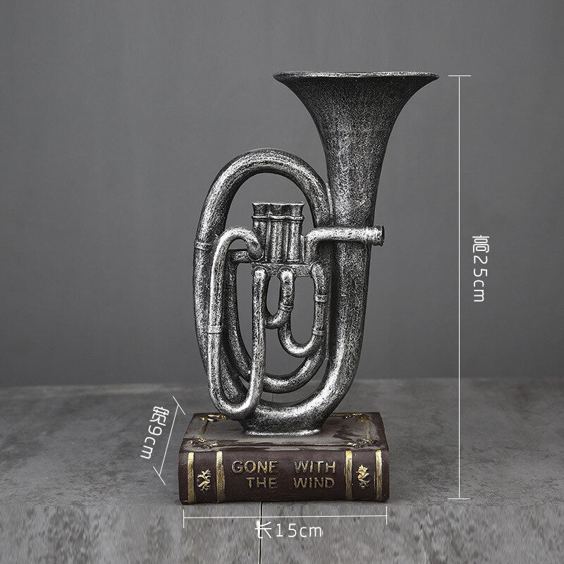 Kreative Rockband Musik Kunst Charakter Modell Statue Kreative Wohnzimmer Dekoration Wein Schrank Dekoration Harz Handwerk Liefert