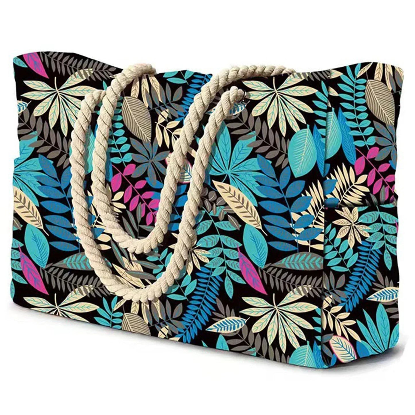 Frendorf | BeachVibe | Strandtasche | Wasser- & Sandabweisend | Leicht & Kompakt | Stylisch Gestreift