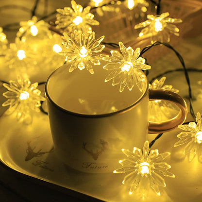 Florale Garten Mehrfarbige Solarbetriebene LED Streifen
